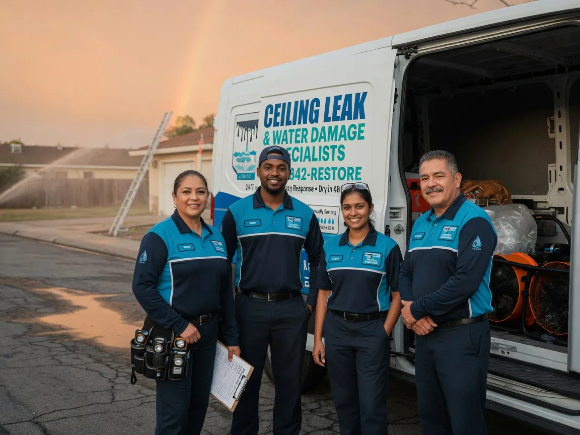 Ceiling Leak Cleanup company in Fountain, NC